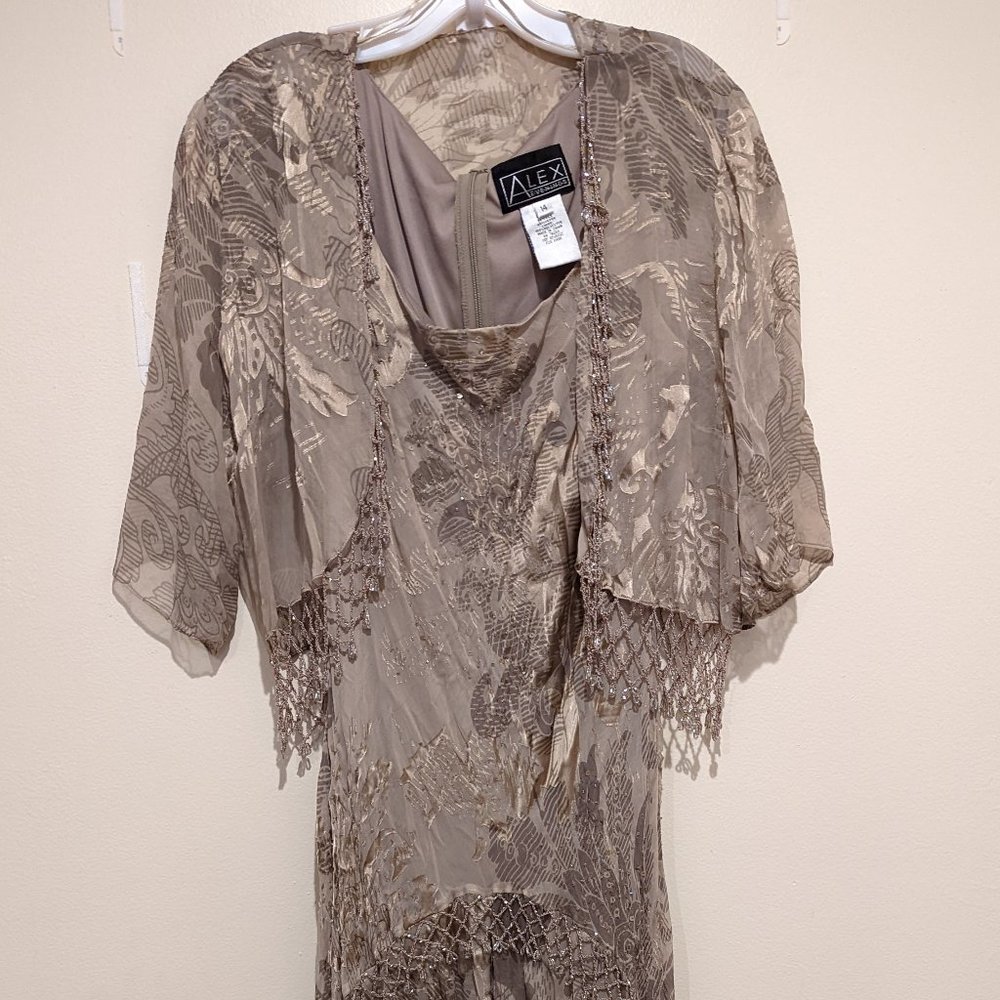 (0255) Formal Midi Dress
